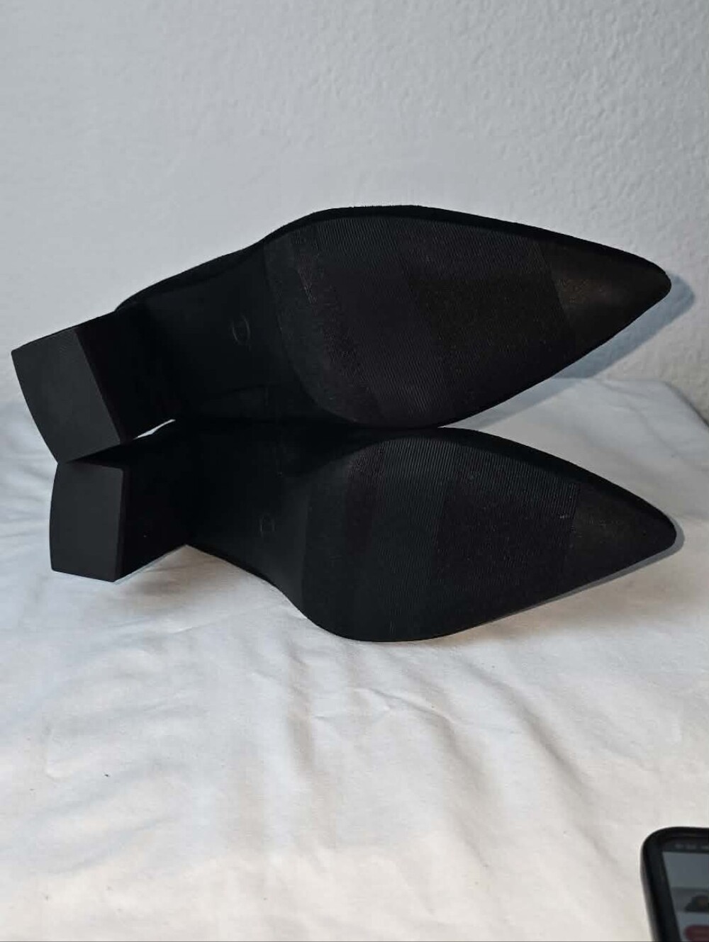 Wild Pair Iloise Pointed-Toe Block-Heel Dress Booties,  - Black - Picture 7 of 8